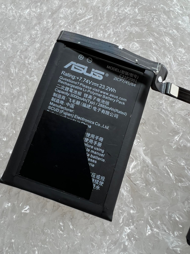 Pin Asus Rog Phone 5/5s Mã C21P2001 Zin New Chất Lượng Thay Lấy Liền không thể thiếu cho chiếc điện thoại của bạn được sản xuất theo chuẩn Li-ion với dung lượng 2885mah pin chuẩn, bền giá tốt